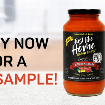 Possible Free Just Like Home Pasta Sauce Samples