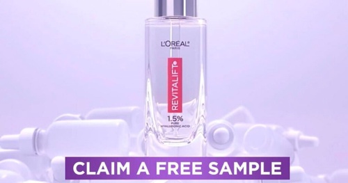 Possible Free L’Oreal Pure Hyaluronic Acid Serum Sample