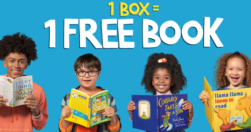 Get up to 10 Free Books from Kellogg’s