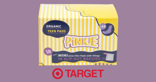 Free Pinkie Organic Pads at Target [After Rebate]